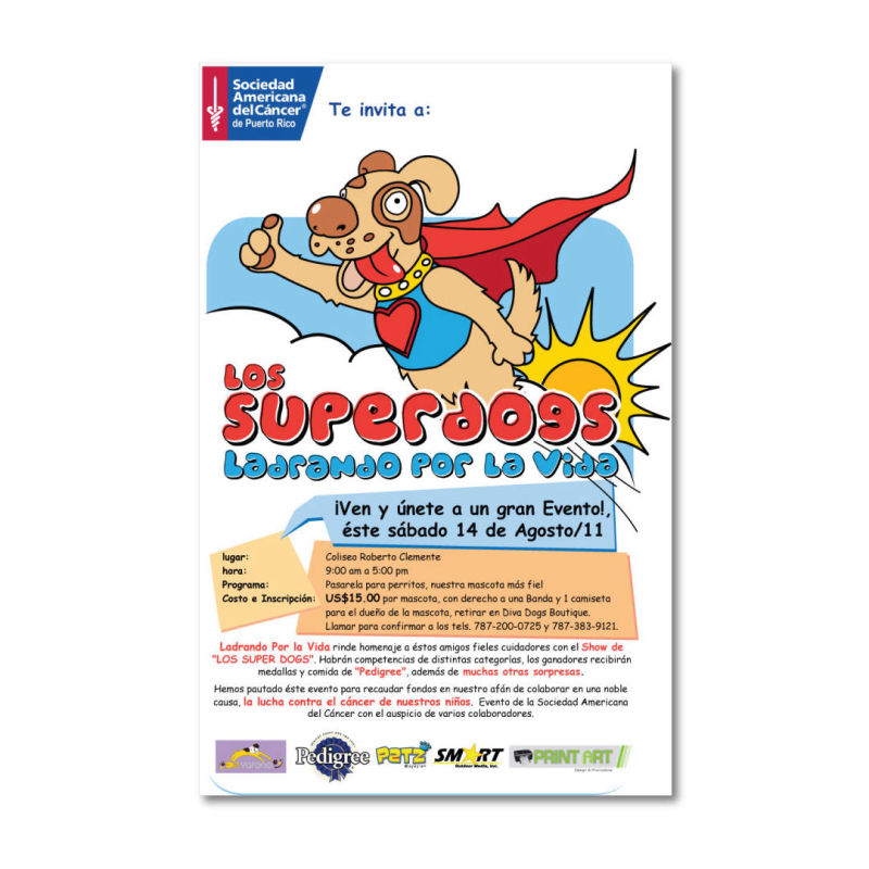 Publicidad Evento Los Superdogs