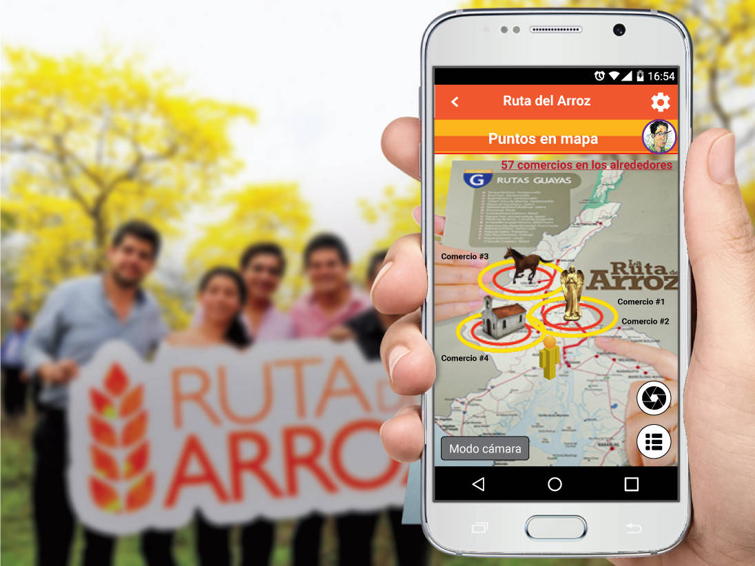 Diseño App móvil Rutas Guayas