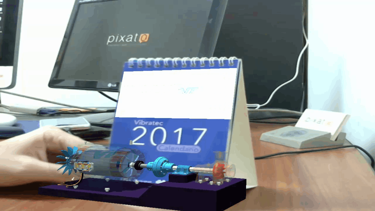 Realidad Aumentada Calendario Vibratec